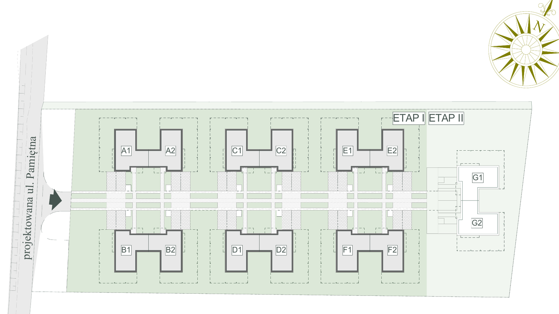 Plan osiedla Manor Park Wilanów